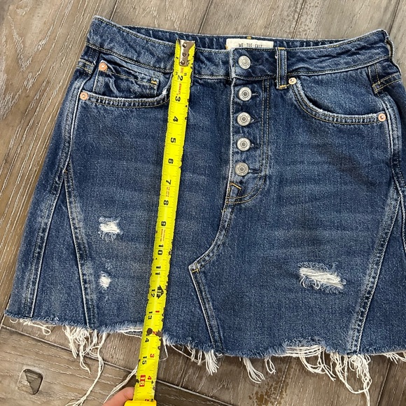 We the Free Jean Skirt - Picture 3 of 8